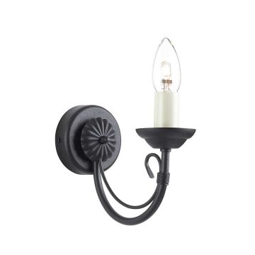 Aplique de perete CHARTWELL CH1-BLACK 1x60W/E14 de la Elstead Lighting