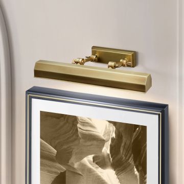 Lampă pentru tablou CHAWTON CHAWTON-PLM-AB 2x40W/E14 de la Elstead Lighting