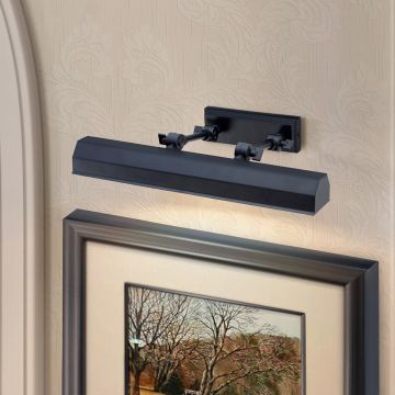 Lampă pentru tablou CHAWTON CHAWTON-PLM-BLK 2x40W/E14 de la Elstead Lighting