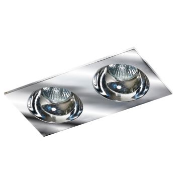 Lumină îngropată deasupra plafonului HUGO AZ1738 2x50W/GU10 IP20 de la AZzardo