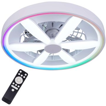 Ventilator MALAWI 343222 3000K-4000K-6500K +- RGB MAGIC 5300lm ip20 de la Polux