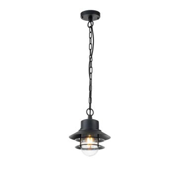 Lampă cu pendul Copenhagen COPENHAGEN8-BK 1x60W/E27 IP44 de la Elstead Lighting