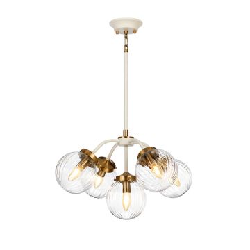 Lampă cu pendul COSMOS DL-COSMOS5 5x60W/E14 de la Elstead Lighting