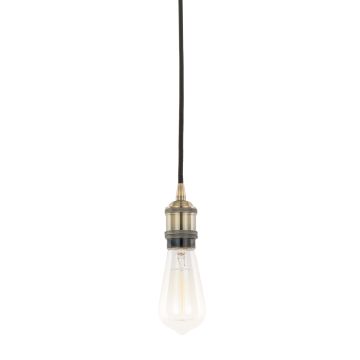 Lampă cu pendul CLASSO DS-M-034 ANTIQUE BRASS 1x60W/E27 IP20 de la Italux