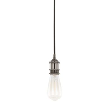 Lampă cu pendul CLASSO DS-M-034 SHINY BLACK 1x60W/E27 IP20 de la Italux