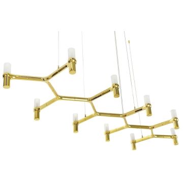 Lampă cu pendul ATOMIC LONG DW-d1005-10C.GOLD 10x10W/G9 IP20 de la King Home