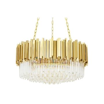 Lampă cu pendul IMPERIAL GOLD DW-D5688M.GOLD 16x40W/E14 IP20 de la King Home