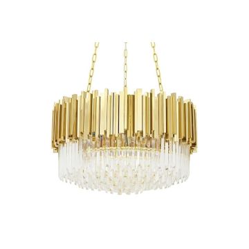 Lampă cu pendul IMPERIAL GOLD DW-D5688S.GOLD 12x40W/E14 IP20 de la King Home
