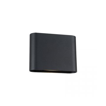 Aplique de perete UP-DOWN LIGHT E433 3000K + 4000K 6W/led 508lm + 542lm IP65 de la Zambelis