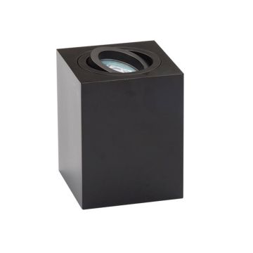 Lumină montată pe suprafață SQUARED SPOT S040 1x40w/GU10 IP20 de la Zambelis