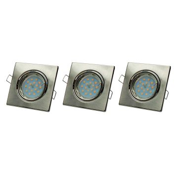 Lumină îngropată deasupra plafonului DOWNLIGHT EKZ2697 3000K 3x5W/GU10 400lm IP20 de la Eko Light