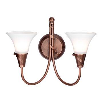 Aplique de perete EMILY EM2-COPPER 2x60W/E14 de la Elstead Lighting