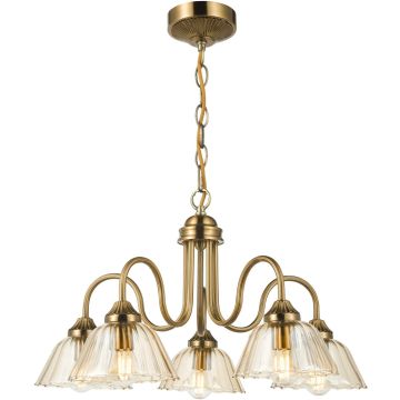 Lampă cu pendul Erika ERI0563 5x40w/E14 de la Dar Lighting