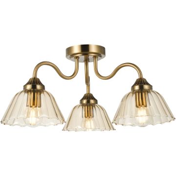 Lampă de tavan Erika ERI5363 3x40w/E14 de la Dar Lighting