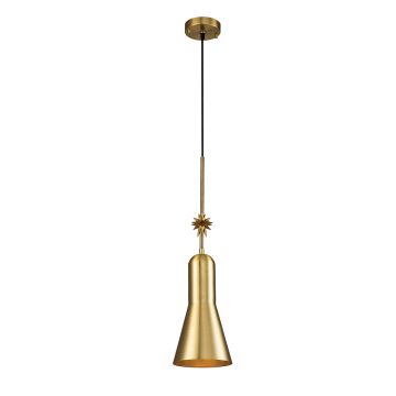 Lampă cu pendul Etoile ETOILE-P-M-AB 1x60 W/E27 de la Elstead Lighting