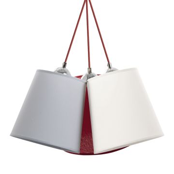 Lampă cu pendul A TU ESTILO 716B-G05X1A-07 3x60W/E27 IP20 de la Novolux