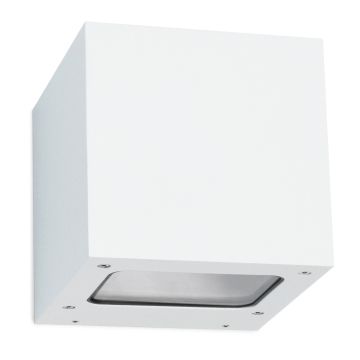 Aplique de perete BRICK 412B-L01F1B-01 2x5W/LED 325LM IP20 de la Novolux