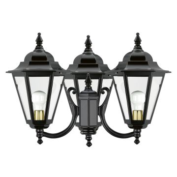 Corp de iluminat pentru felinar ELITE 6 096V-G05X1A-02 3x70W/E27 IP43 de la Novolux