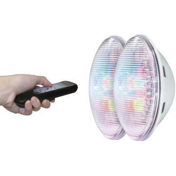 Lampă de piscină KIT PAR56-W 386B-L0427D-00 2x27W/LED IP68 de la Novolux