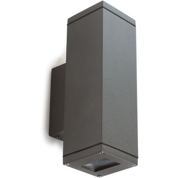 Aplique de perete SETH 398C-L02G9B-04 4000K 2x8.7W/LED 1120LM IP65 de la Novolux