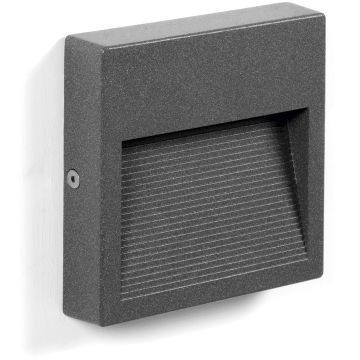 Aplique de perete SLIM 289B-L0204B-04 4000K 1x3W/LED 389LM IP65 de la Novolux