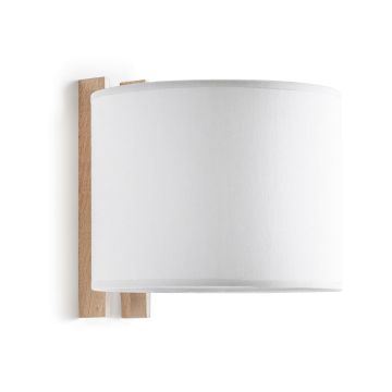 Aplique de perete WOOD 621C-G05X1A-50-CA 1x40W/E27 IP20 de la Novolux