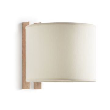 Aplique de perete WOOD 621C-G05X1A-50-DC 1x40W/E27 IP20 de la Novolux