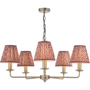 Candelabru Favian FAV0563-EST2625 5x40w/E14 de la Dar Lighting