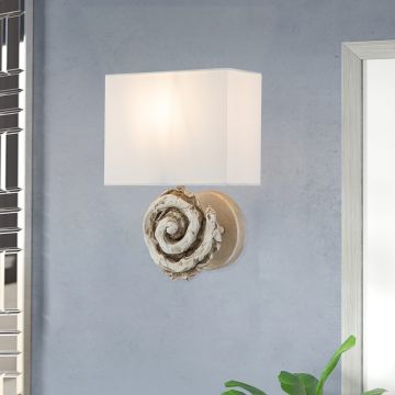 Aplique de perete Swirl FB-SWIRL-1L-W 1x60 W/E27 de la Flambeau