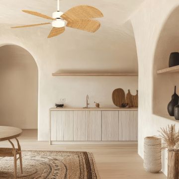 Ventilator CEILING FAN 25328 3000K - 4000K - 6500K 15W/led 1500lm IP20 de la Zambelis