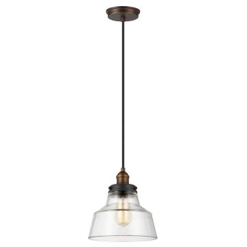 Lampă cu pendul BASKIN FE-BASKIN-P-A-BR 1x60W/E27 de la Feiss
