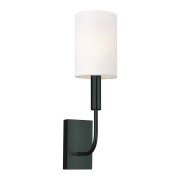 Aplique de perete Brianna FE-BRIANNA1-BK 1x60W/E14 de la Generation Lighting
