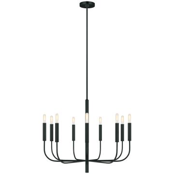 Candelabru Brianna FE-BRIANNA9-BK 9x60W/E14 de la Generation Lighting