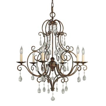 Candelabru Chateau FE-CHATEAU6 6x60W/E14 de la Feiss