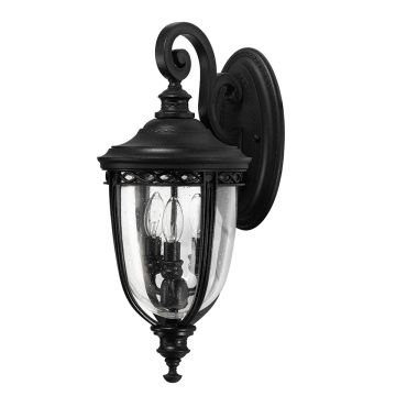 Aplique de perete ENGLISH BRIDLE FE-EB2-M-BLK 3x60W/E14 IP44 de la Feiss