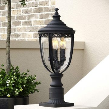 Lampă de podea ENGLISH BRIDLE FE-EB3-M-BLK 3x60W/E14 IP44 de la Feiss