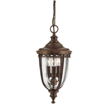 Lampă cu pendul ENGLISH BRIDLE FE-EB8-M-BRB 3x60W/E14 IP23 de la Feiss