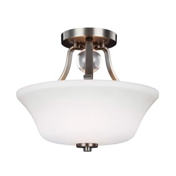 Lampă de tavan EVINGTON FE-EVINGTON-SF-SN 2x60W/E27 de la Feiss