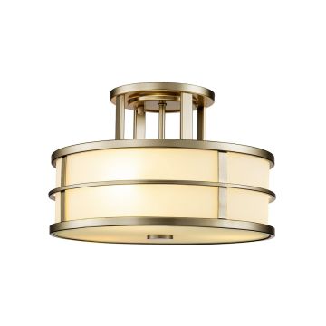 Lustră de tavan Fusion FE-FUSION-SF-PNBR 3x40W/E27 de la Feiss
