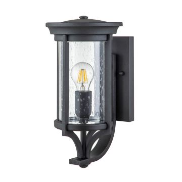 Aplique de perete Merrill FE-MERRILL1-S-BLK 1x60W/E27 IP44 de la Feiss