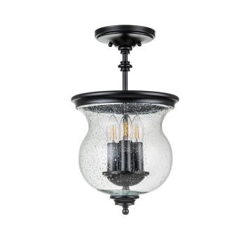 Lampă de tavan Pickering Lane FE-PICKERING-LANE-SF-BLK 3x40 W/E14 de la Feiss