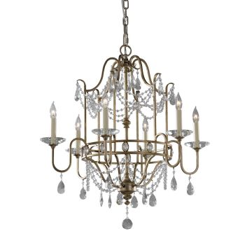 Candelabru GIANNA FE-GIANNA6 6x60W/E14 de la Feiss