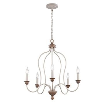 Candelabru HARTSVILLE FE-HARTSVILLE5 5x60W/E14 de la Feiss