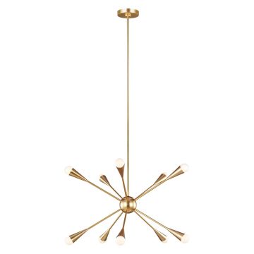 Candelabru JAX FE-JAX10-BB 3000K 10x3,5W/G9 3200LM de la Feiss