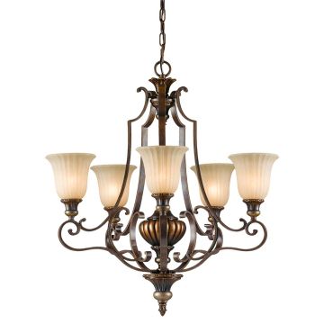 Candelabru KELHAM HALL FE-KELHAM-HALL5-UPLT 5x60W/E14 de la Feiss