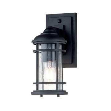 Aplique de perete Lighthouse FE-LIGHTHOUSE2-S-BLK 1x60W/E27 IP44 de la Feiss