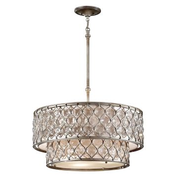 Lampă cu pendul LUCIA FE-LUCIA-P-E-2TR 6x60W/E27 de la Feiss