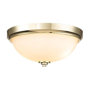 Lustră de tavan Malibu FE-MALIBU-F-BATH-PB 2x60W/E27 IP44 de la Feiss
