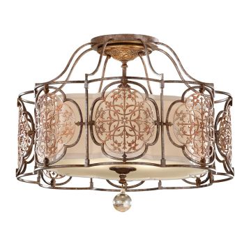 Lampă de tavan MARCELLA FE-MARCELLA-SF 3x60W/E27 de la Feiss