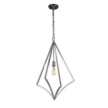 Lampă cu pendul NICO FE-NICO-P-L-CH 1x60W/E27 de la Feiss
